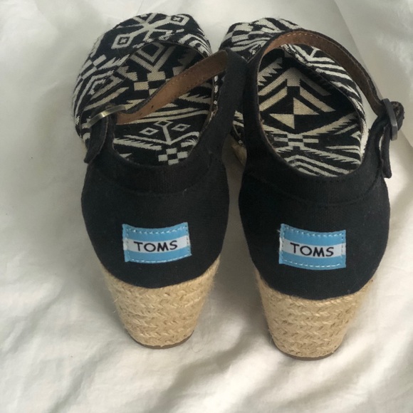 Wedges canvas straw - Picture 4 of 5